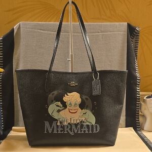 Coach x Disney Tote With Ursula The Little Mermaid